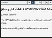 html5 wysiwyg editor free
